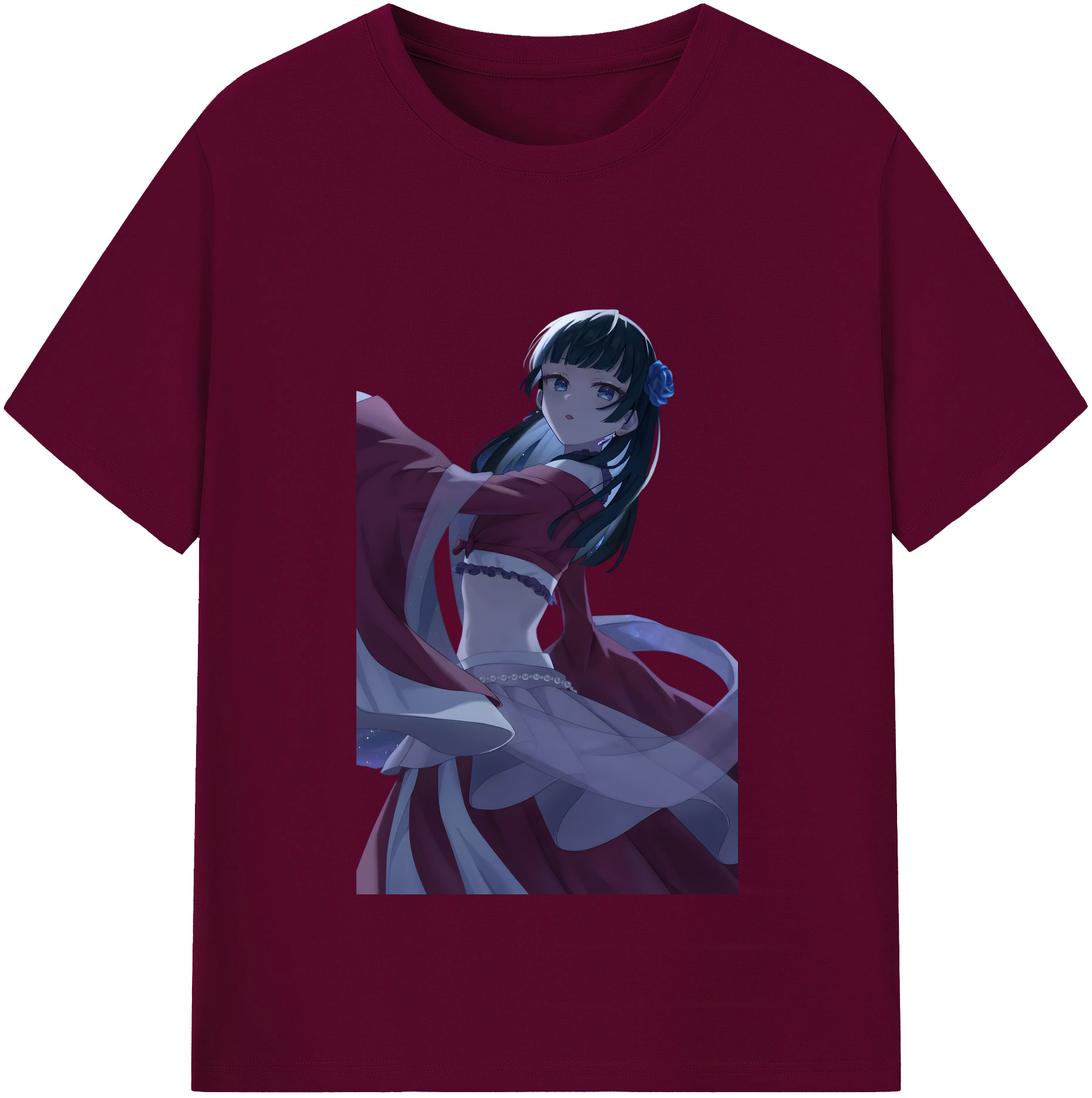 （画像用） 薬屋のひとりごと The Apothecary Diaries レディースカジュアルプリントTシャツ（綿100％）